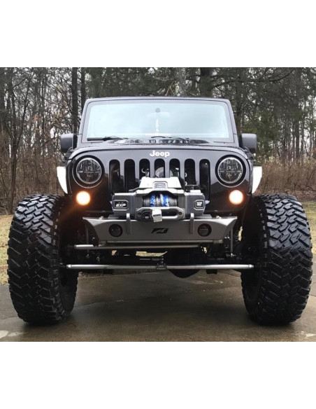 Crusher Front Fender 2" Flare for Jeep JK / JKU - Aluminum