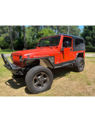Crusher Front Fender 2" Flare for Jeep TJ/LJ -...