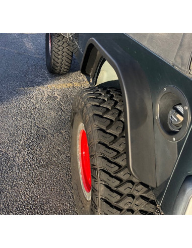 Crusher Rear Fender 4" Flare for Jeep TJ/LJ