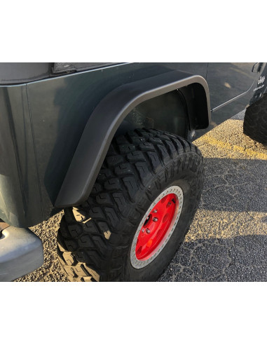 Crusher Rear Fender 4" Flare for Jeep TJ/LJ