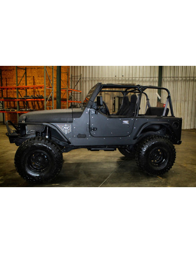 Crusher Rear Fender 4" Flare for Jeep TJ/LJ