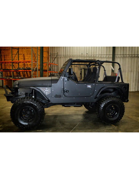 Crusher Rear Fender 4" Flare for Jeep TJ/LJ