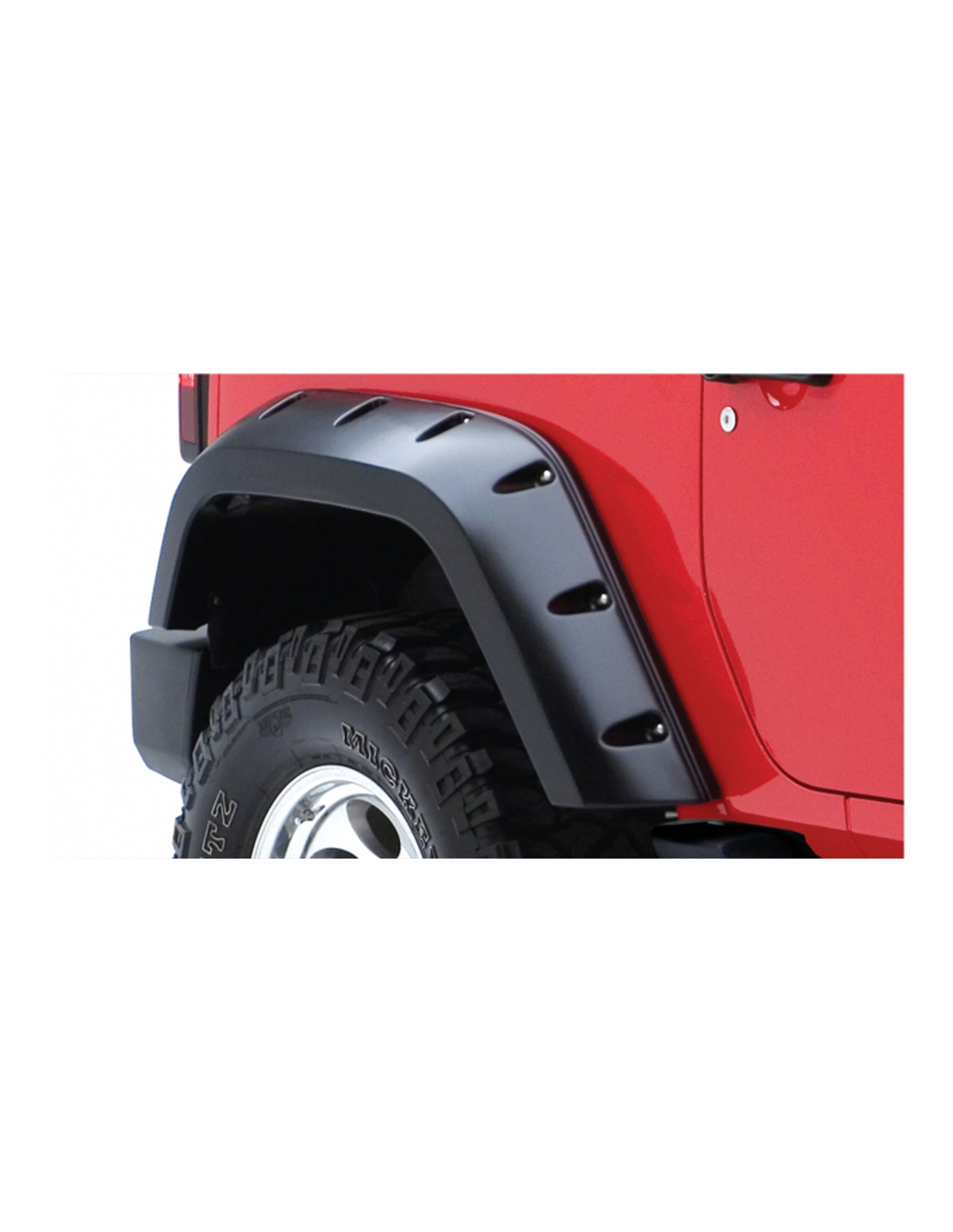 thumbnail image 2 of Bushwacker 10080-02 Fender Flares Pocket Style 2Pc Rear 2 of 9