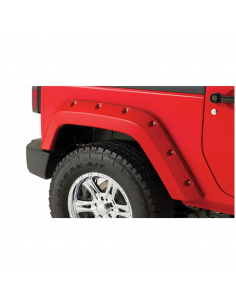 REAR FENDER BUSHWACKER STANDARD COVERAGE JEEP WRANGLER JK 2D