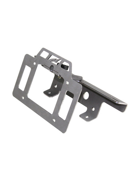 REUBICADOR DE PLACA Y SOPORTE DE LUCES PARA JEEP JK/JL - SIN SOPORTE CAMARA DE RETROCESO JL