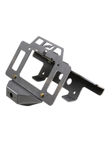 REUBICADOR DE PLACA Y SOPORTE DE LUCES PARA JEEP JK/JL - SIN SOPORTE CAMARA DE RETROCESO JL