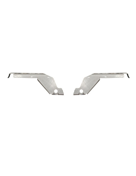 SOPORTE DE GUARDABARROS DELANTERO PARA JEEP NO-RUBICON JL/JT CON UN PAR DE LUCES LED LATERALES