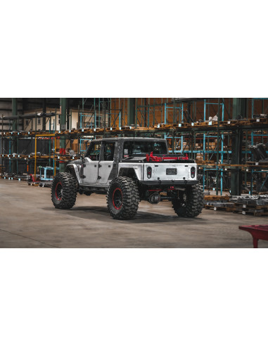 Aluminum Bobbed Replacement Bed for Jeep Gladiator