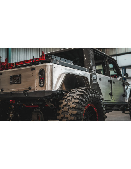 Aluminum Bobbed Replacement Bed for Jeep Gladiator