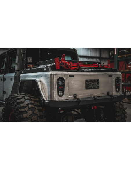Aluminum Bobbed Replacement Bed for Jeep Gladiator