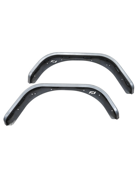 GUARDABARROS TRASEROS HATCHET MOTOBILT JEEP CJ/YJ/TJ ACERO 4 PULGADAS