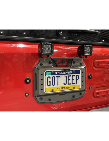 Rear LED Light Bracket for MB1077 - fits Jeep JL