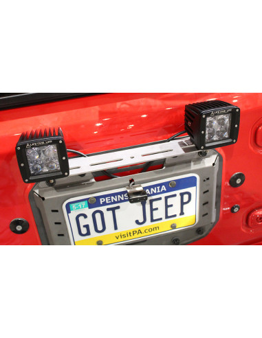 Rear LED Light Bracket for MB1077 - fits Jeep JL