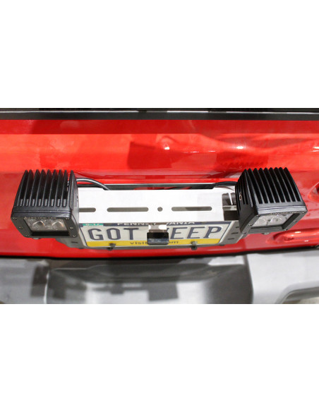 Rear LED Light Bracket for MB1077 - fits Jeep JL