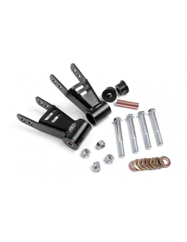 ROUGH COUNTRY Lift Shackles Rear 1.5-2" | Jeep...