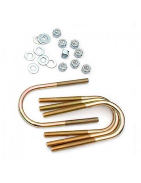 ROUGH COUNTRY Rear Leaf Spring U-Bolt Kit | Jeep Wrangler YJ
