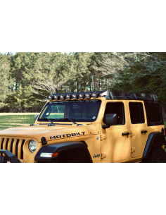 Linkable Light Bar Roof Rack Brackets for Baja Designs