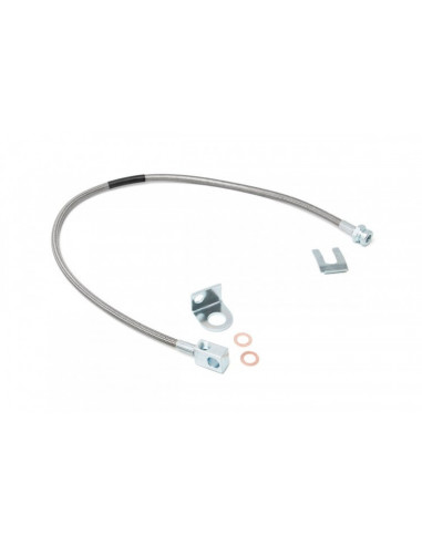 ROUGH COUNTRY Rear Brake Line 4-6" Lift | Jeep...