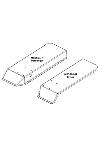 High Clearance Rear Fender Tops for Jeep CJ /...
