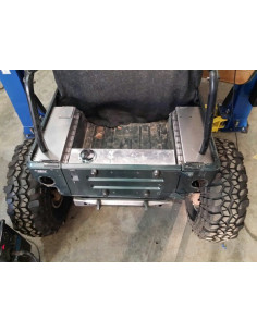 High Clearance Rear Fender Tops for Jeep CJ / YJ - W/O Holes