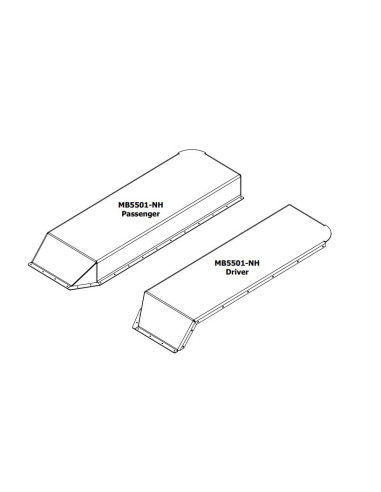 High Clearance Rear Fender Tops for Jeep CJ /...