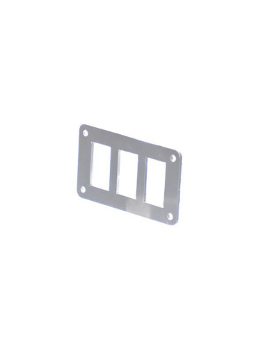 3 Hole Aluminum Switch Panel