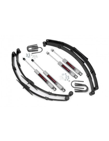 ROUGH COUNTRY KIT SUSPENSION 2.5" Lift | Jeep Wrangler YJ