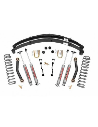ROUGH COUNTRY 4.5" LIFT KIT SUSPENSION - JEEP CHEROKEE XJ