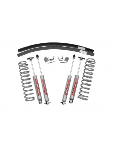 ROUGH COUNTRY KIT SUSPENSION 3" con Hoja...