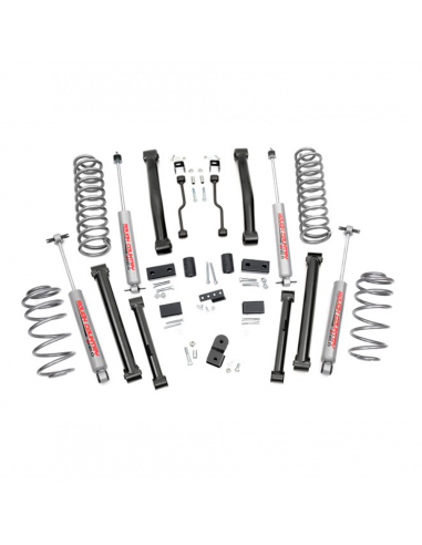 ROUGH COUNTRY KIT SUSPENSION 4" Lift | Jeep...