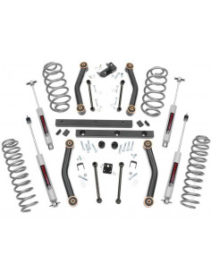 ROUGH COUNTRY KIT SUSPENSION 4" Lift | Jeep Wrangler TJ