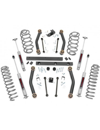 ROUGH COUNTRY KIT SUSPENSION 4" Lift | Jeep...