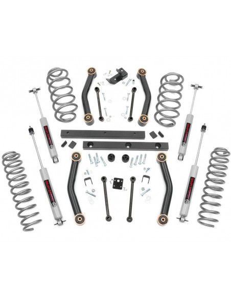 ROUGH COUNTRY KIT SUSPENSION 4" Lift | Jeep Wrangler TJ