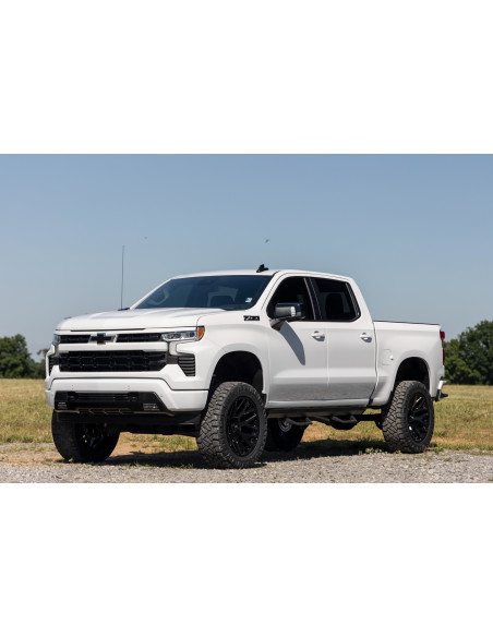 ROUGH COUNTRY Kit de Elevación 6 Pulgadas | Mono Leaf Trasero | Vertex | Chevy Silverado 1500 4x2 (25-26)