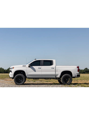 ROUGH COUNTRY Kit de Elevación 6 Pulgadas | Mono Leaf Trasero | Vertex | Chevy Silverado 1500 4x2 (25-26)