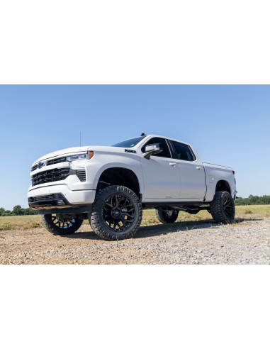 ROUGH COUNTRY Kit de Elevación 6 Pulgadas | Mono Leaf Trasero | Vertex | Chevy Silverado 1500 4x2 (25-26)