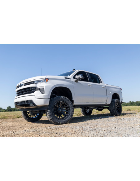 ROUGH COUNTRY Kit de Elevación 6 Pulgadas | Mono Leaf Trasero | Vertex | Chevy Silverado 1500 4x2 (25-26)