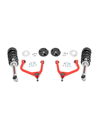 ROUGH COUNTRY Kit de Elevación 3,5 Pulgadas | N3 Struts | Chevy/GMC SUV 1500 4x4 (2021-2026)