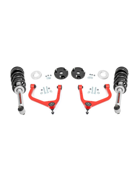 ROUGH COUNTRY Kit de Elevación 3,5 Pulgadas | N3 Struts | Chevy/GMC SUV 1500 4x4 (2021-2026)