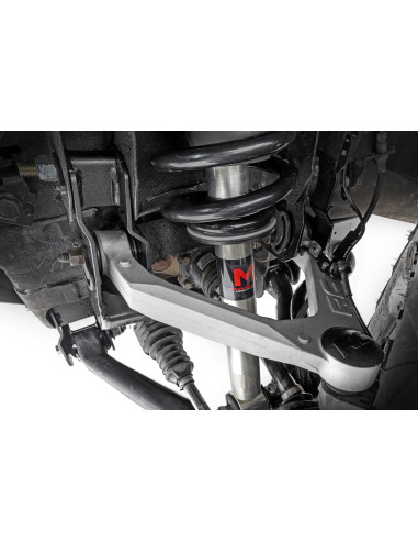 ROUGH COUNTRY Kit de Elevación 7" Acero Estampado LCA | UCA Forjada | Bracket | N3 Struts | Chevy/GMC 1500 (16-18)