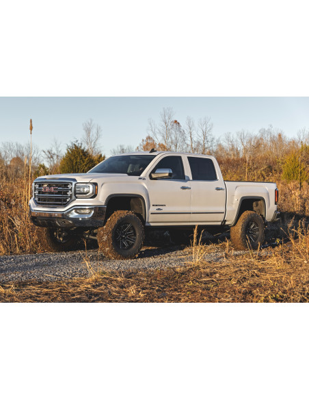 ROUGH COUNTRY Kit de Elevación 7" Acero Estampado LCA | UCA Forjada | Bracket | N3 Struts | Chevy/GMC 1500 (16-18)