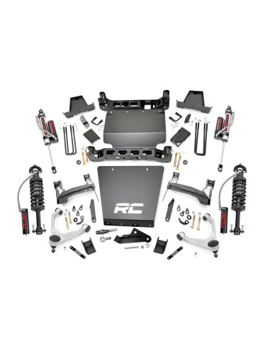 ROUGH COUNTRY Kit de Elevación Vertex 7" Brazos Forjados UCA | Chevy/GMC 1500 (16-18)