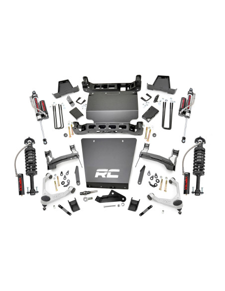 ROUGH COUNTRY Kit de Elevación Vertex 7" Brazos Forjados UCA | Chevy/GMC 1500 (16-18)