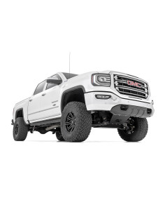 ROUGH COUNTRY Kit de Elevación 7" Acero Estampado LCA | UCA Forjado | Vertex/V2 | Chevy/GMC 1500 (16-18) 2