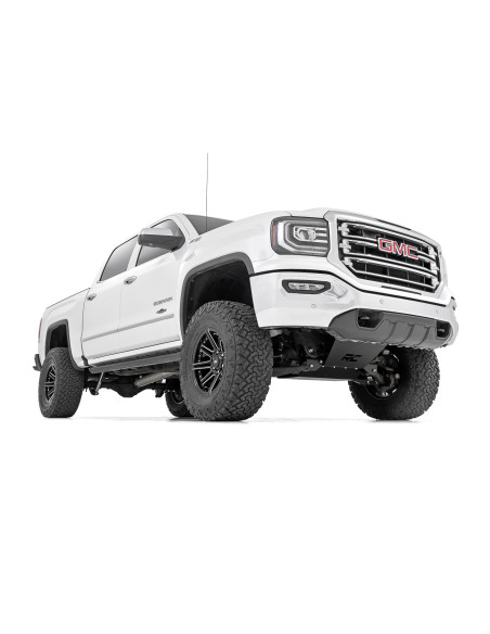 ROUGH COUNTRY Kit de Elevación 7" Acero Estampado LCA | UCA Forjado | Vertex/V2 | Chevy/GMC 1500 (16-18)