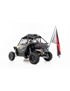 ROUGH COUNTRY Soporte Mástil para Enganche de Remolque 2" y 2,5" con Mástil