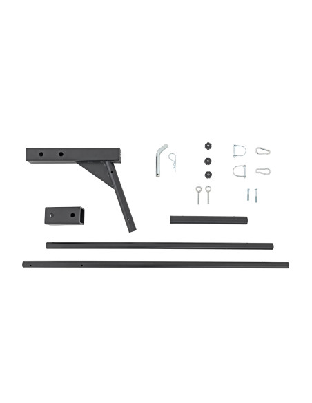 ROUGH COUNTRY Soporte Mástil para Enganche de Remolque 2" y 2,5" con Mástil