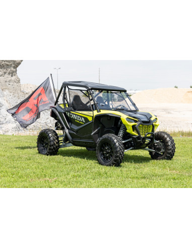 ROUGH COUNTRY Soporte Mástil para Enganche de Remolque 2" y 2,5" con Mástil