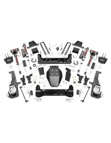ROUGH COUNTRY Kit de Elevación 7 Pulgadas | Torsion Drop | Vertex | Chevy/GMC 2500HD/3500HD (20-26)