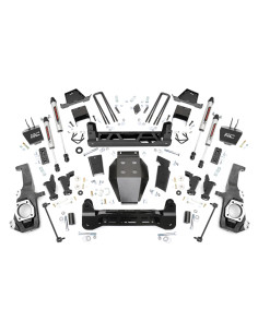 ROUGH COUNTRY Kit de Elevación 7" Torsion Drop V2 | Chevy/GMC 2500HD/3500HD (20-26)
